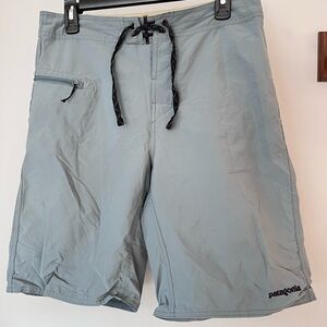 Patagonia Men's Swim Board Shorts - Light Gray